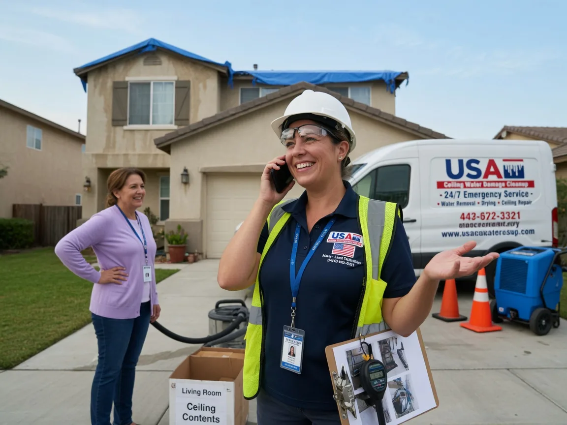 Ceiling Water Damage Restoration Ferris, IL FAQs